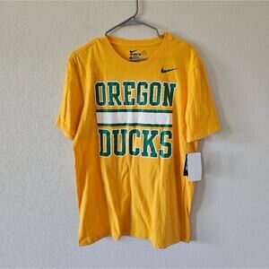 Nike Oregon Ducks Yellow Short Sleeve Tee